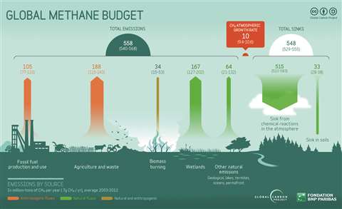 Global methane cycle