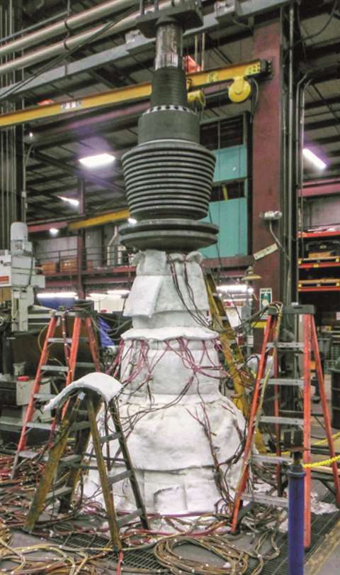 Figure 4. Post Weld Heat Treatment Setup